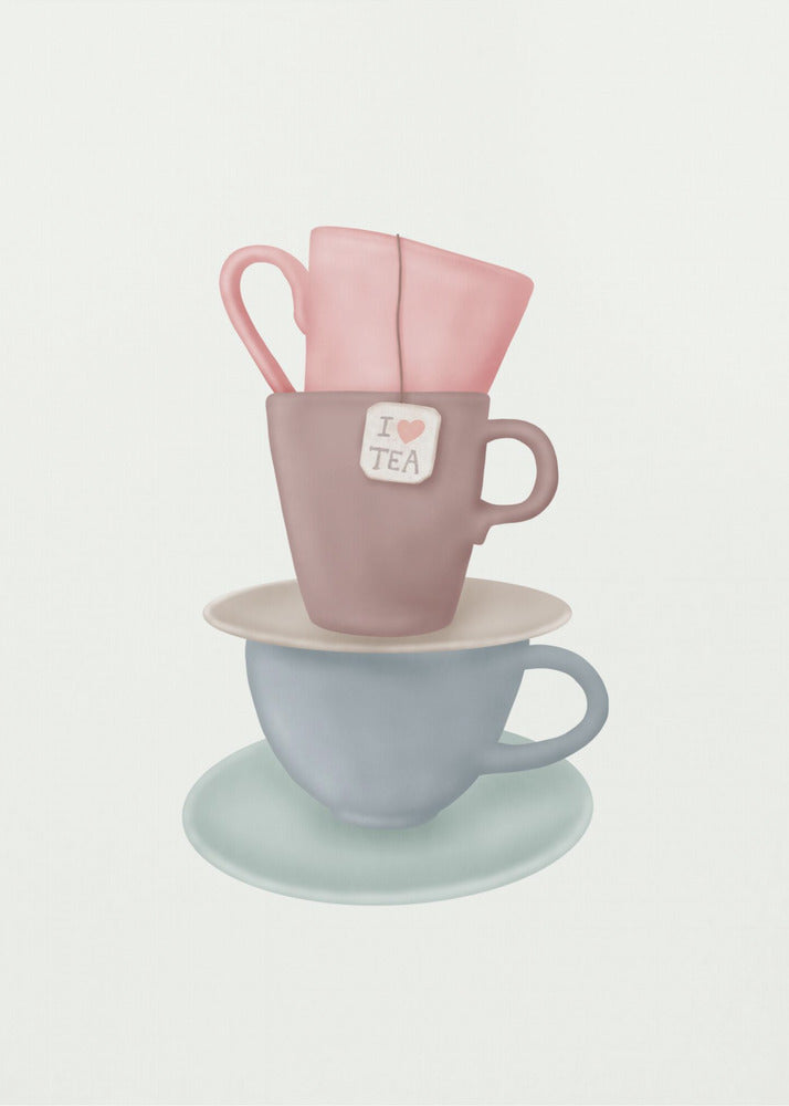 I Love TEA | Canvas