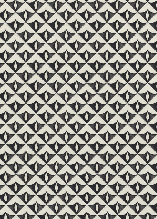 Monochrome Wellen | Poster