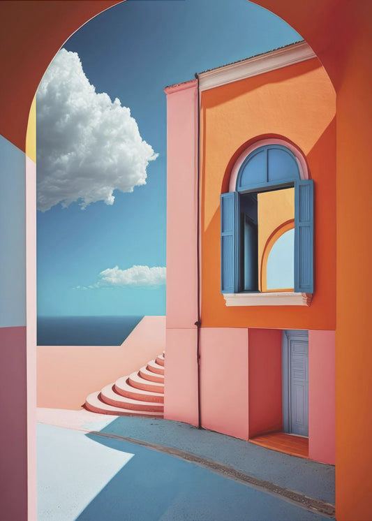 Lebendige Traumlandschaft | Leinwand