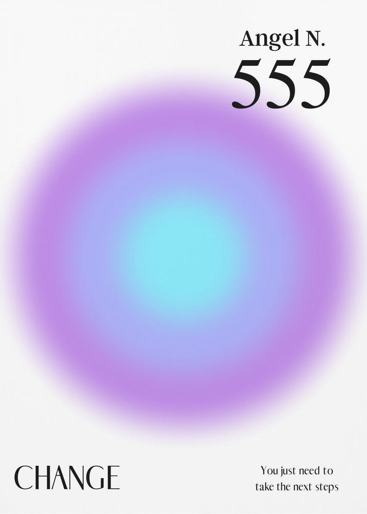 Angel Number 555 | Poster