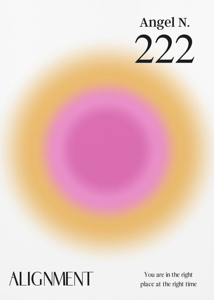 Angel Number 222 | Poster