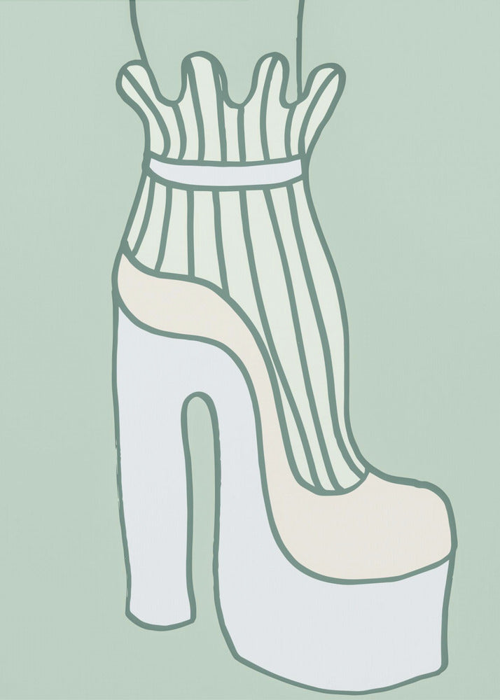 Shoe Green | Canvas