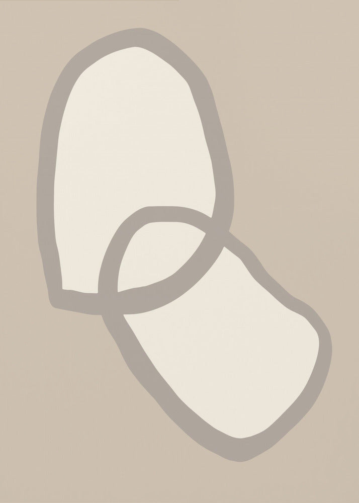 Shape 10 Beige | Poster