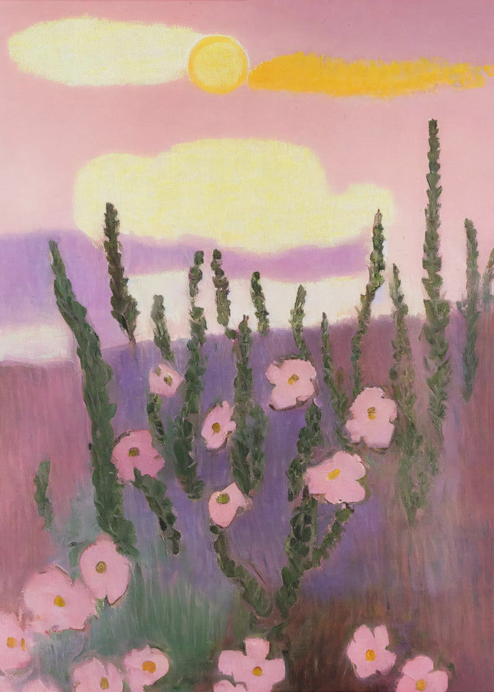 Desert Bloom Sunrise | Poster