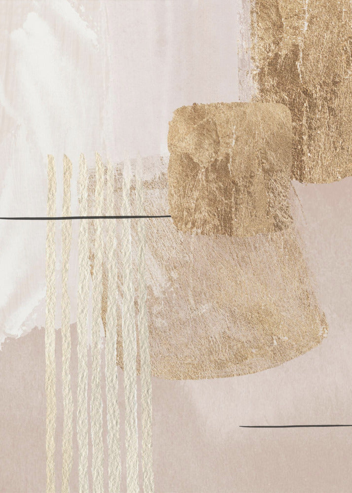 Aesthetic Gold-3 | Canvas