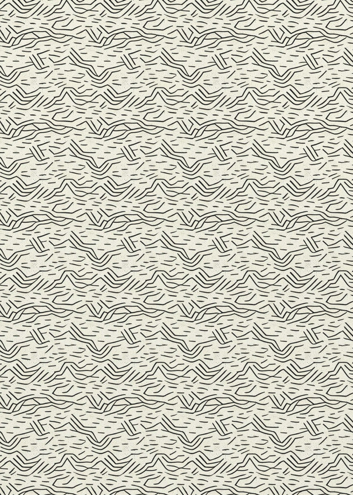 Lineare Wellenlandschaft | Leinwand