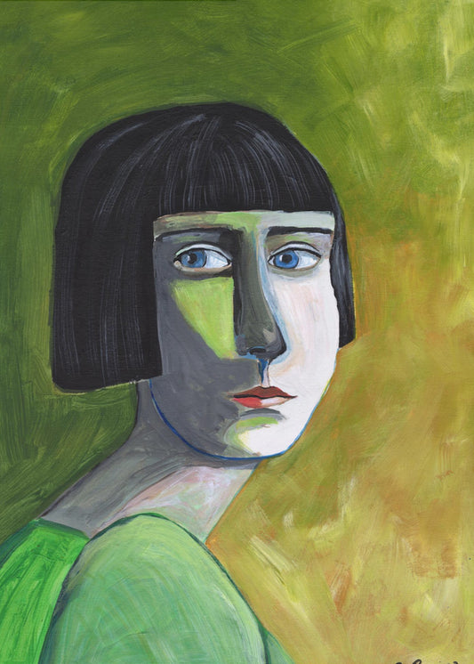 Dame mit dem Blick | Poster