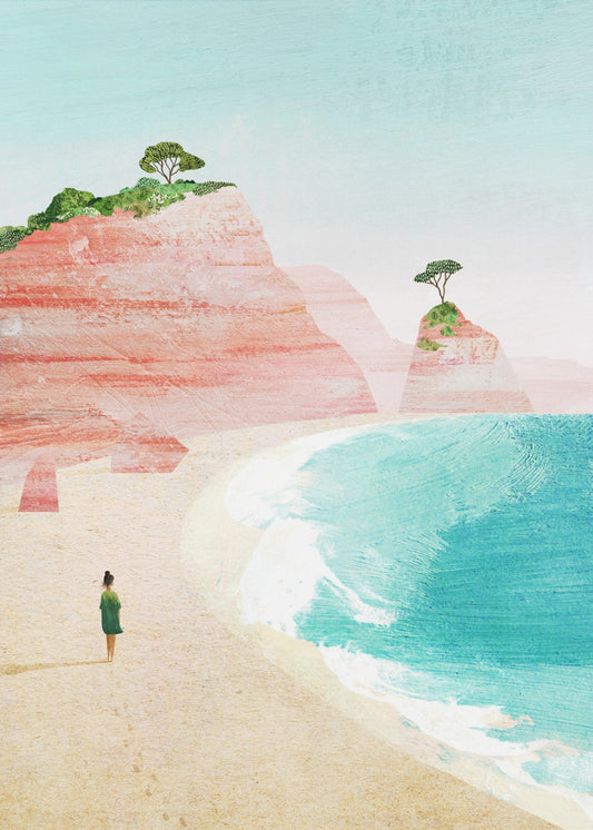 Beach Girl iv | Canvas