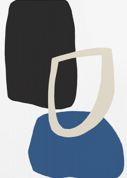 Colorful Bold Geometric Shapes | Poster