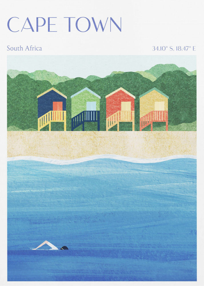 Kapstadt, Südafrika | Poster