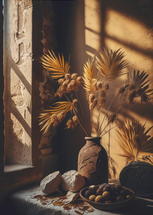 Goldene Stille | Leinwand