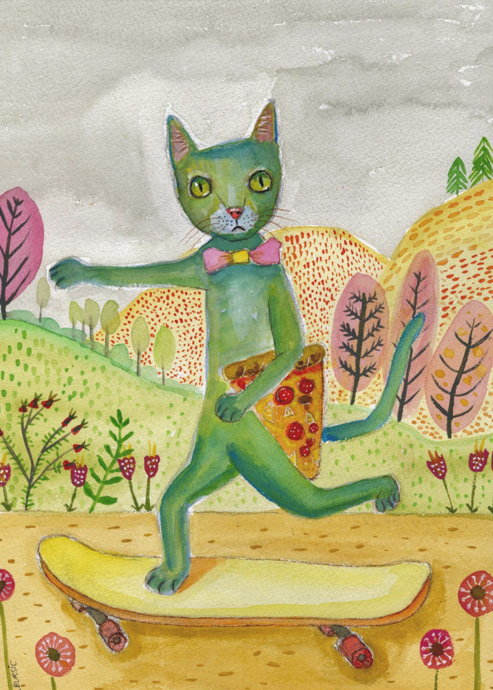 Pizza Cat | Poster