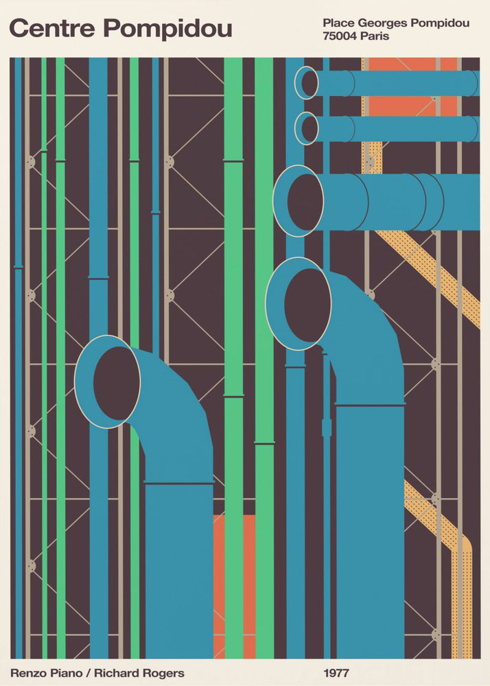 Pompidou | Poster