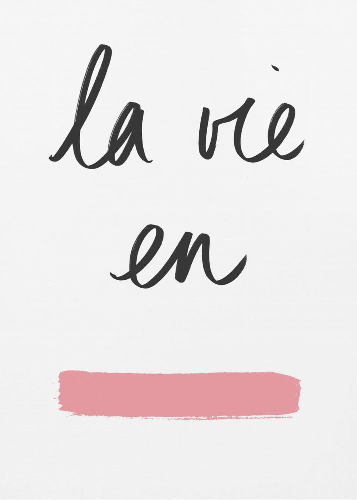 La Vie En Rose | Canvas