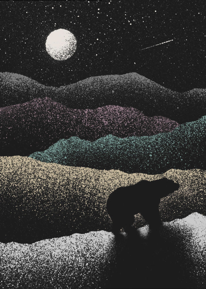 Wandering Bear | Canvas