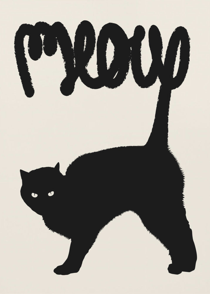 Miau | Leinwand