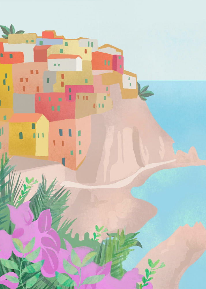 Cinque Terre, Italien | Leinwand