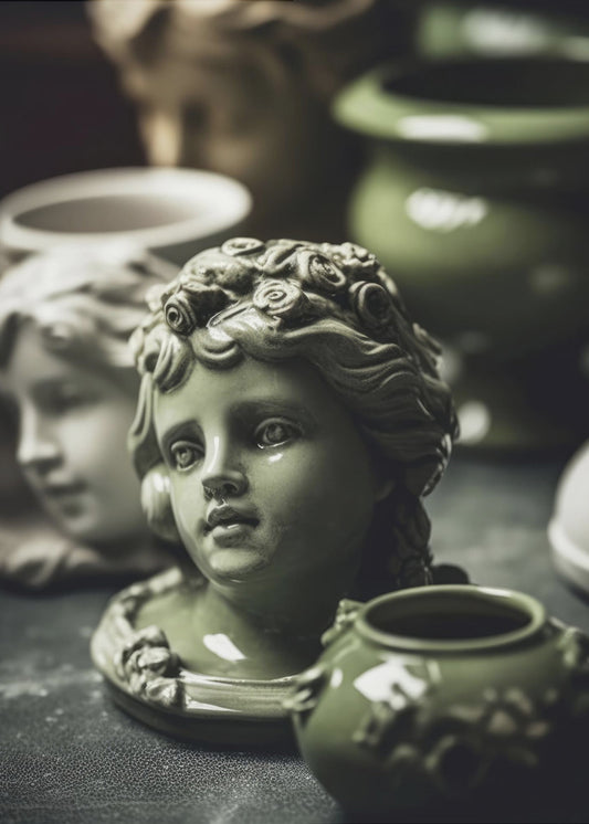 Smaragdgrüne Reflexionen | Poster