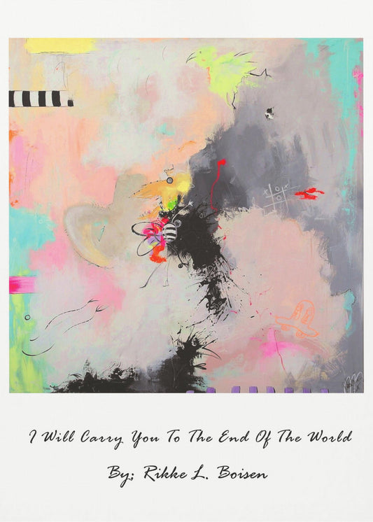 Ich werde dich bis ans Ende der Welt tragen | Poster