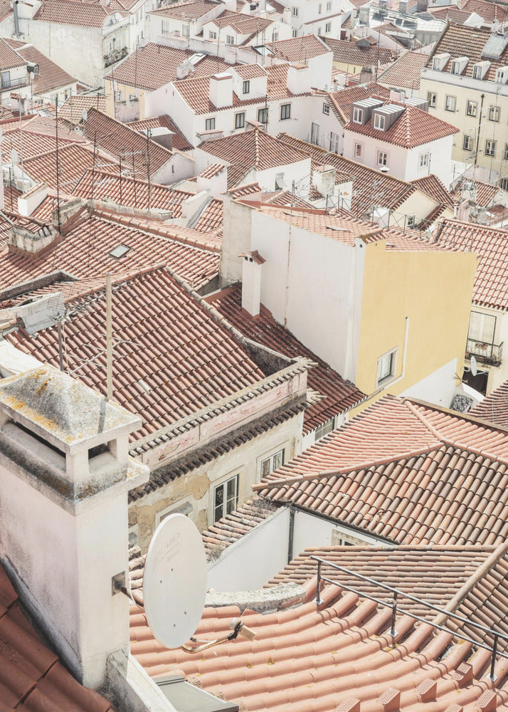 Terracotta Rooftops | Poster