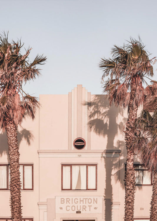 Palmenschatten | Leinwand