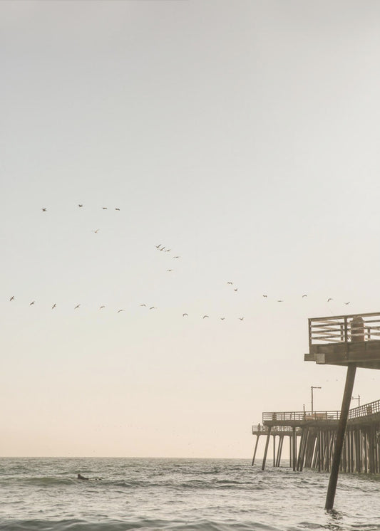 Gelassenheit am Meer | Leinwand