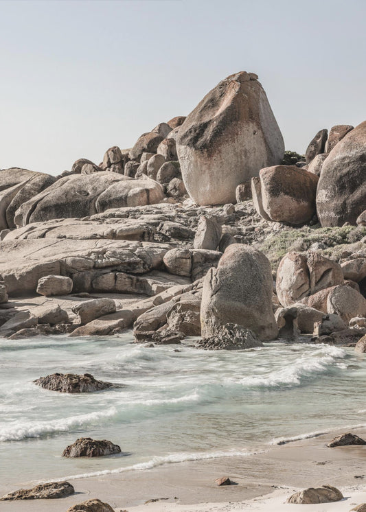 Rocky Shoreline Bliss | Canvas