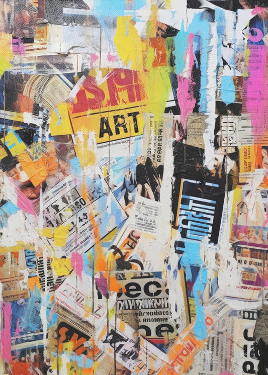 Urban Chaos Collage | Poster