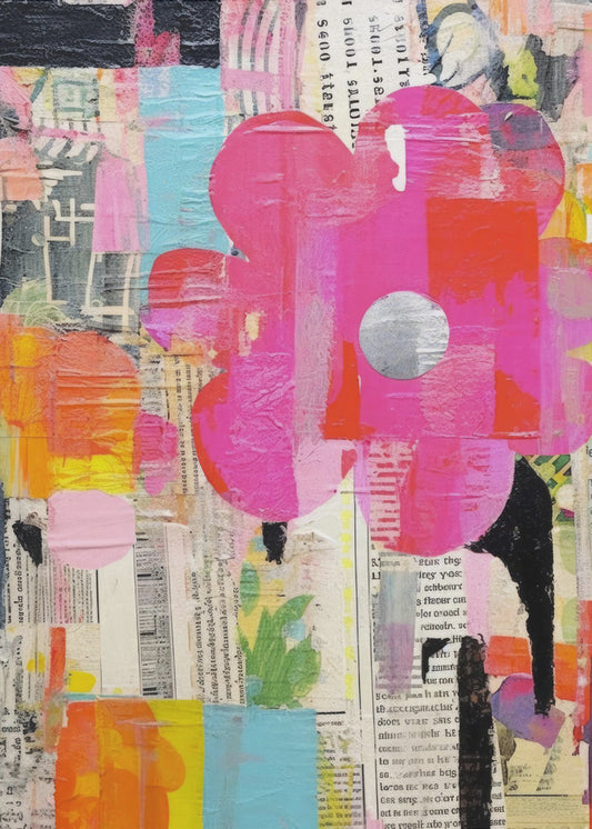 Vibrant Collage Dream | Poster