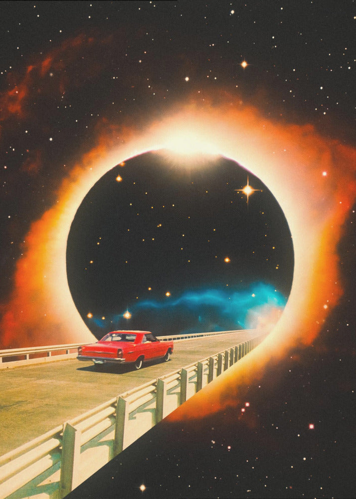 Eine Weltraumreise beginnt | Leinwand