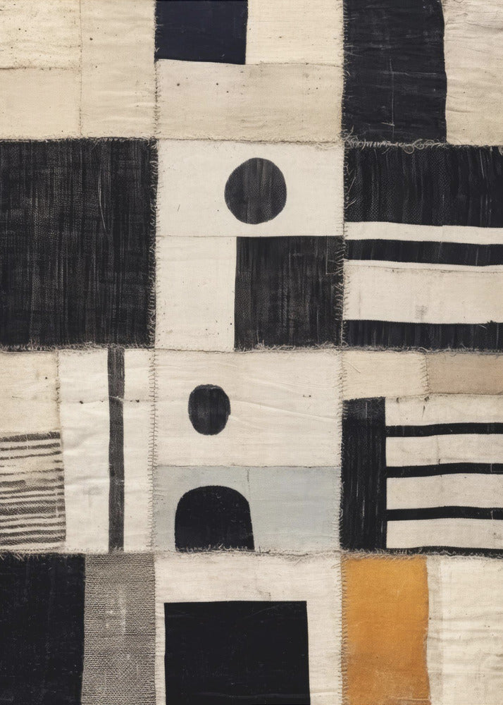 Patchwork-Symphonie | Leinwand