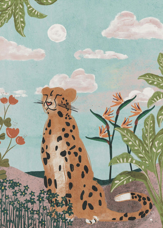 Leopard In Jungle  Erum Khalili.png | Canvas