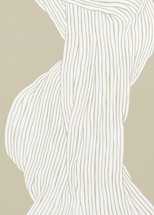 Fließende Linien entstehen | Poster