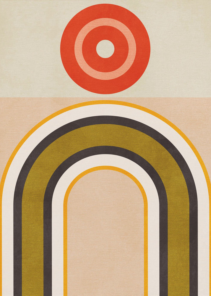 Regenbogensonnen 9 | Poster