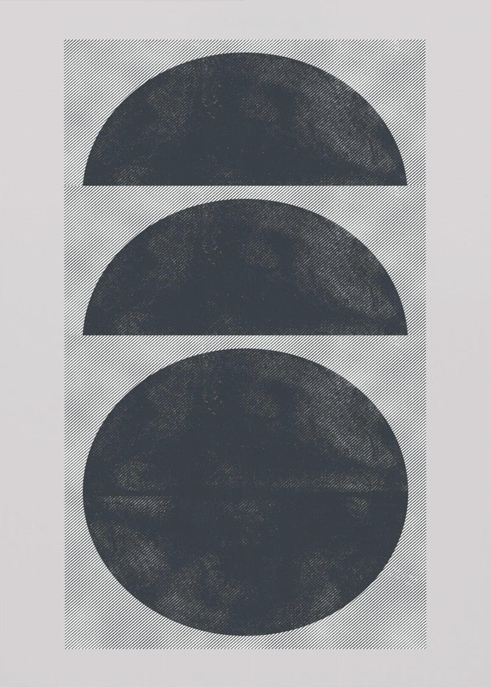 Geometrische Sonnenfinsternis | Poster