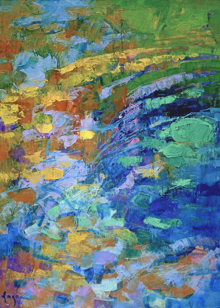 Bunte Reflexionen | Leinwand