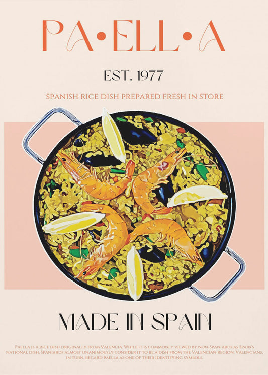Paella-Perfektion | Poster