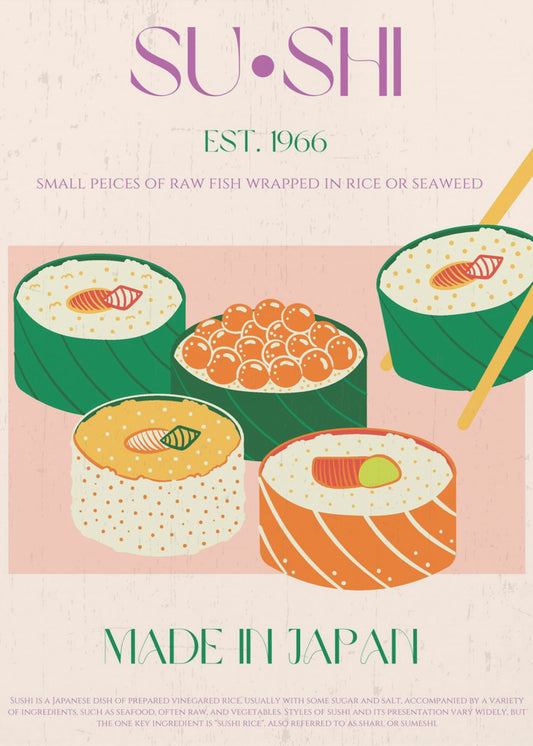 Sushi-Genuss | Poster