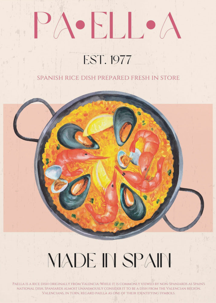 Paella-Genuss | Poster