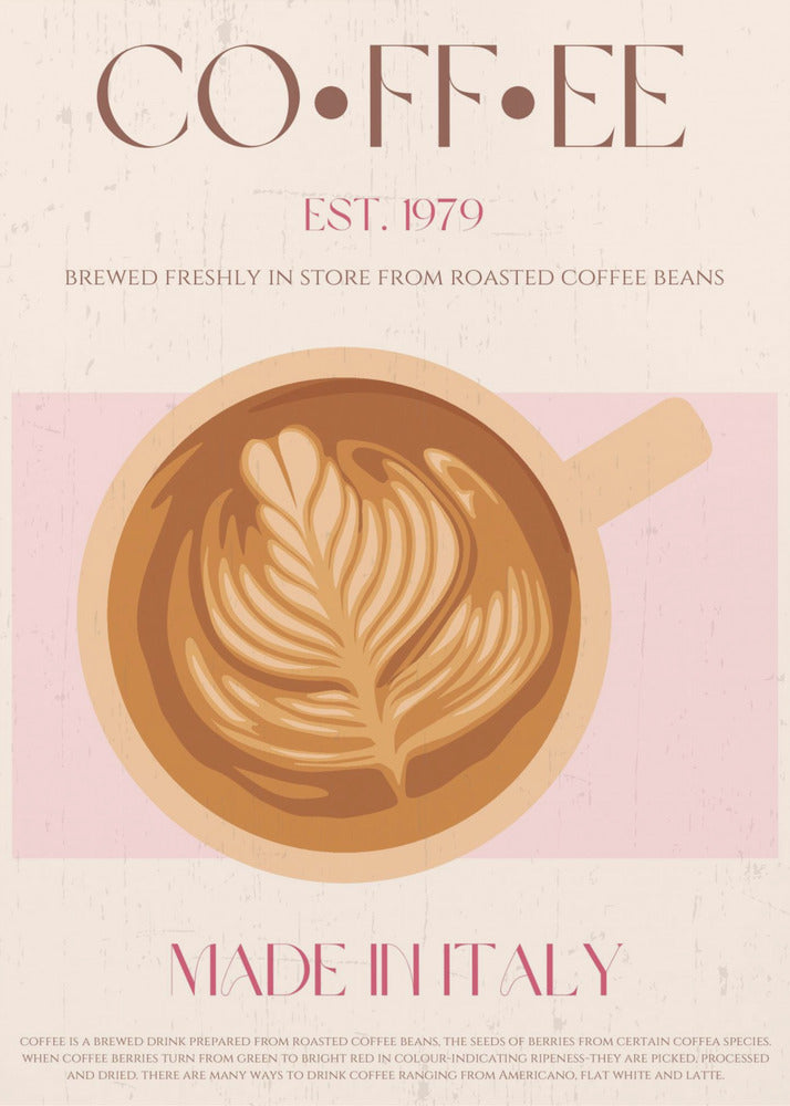 Italienischer Kaffee | Poster