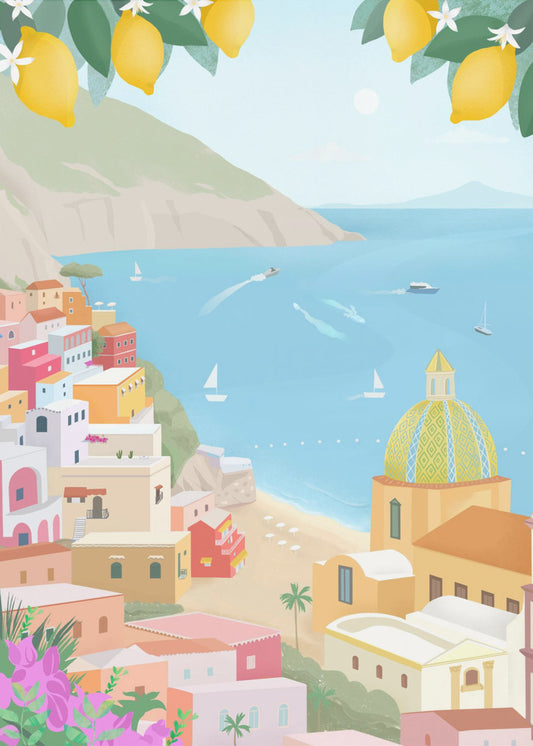 Positano, Italien | Leinwand