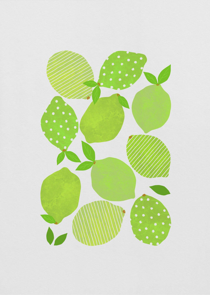 Lime Crowd | Canvas