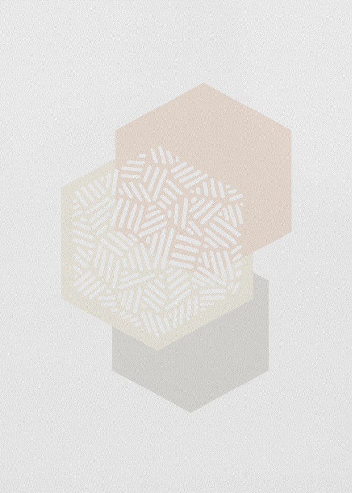 Geometric Mute Colours I | Poster