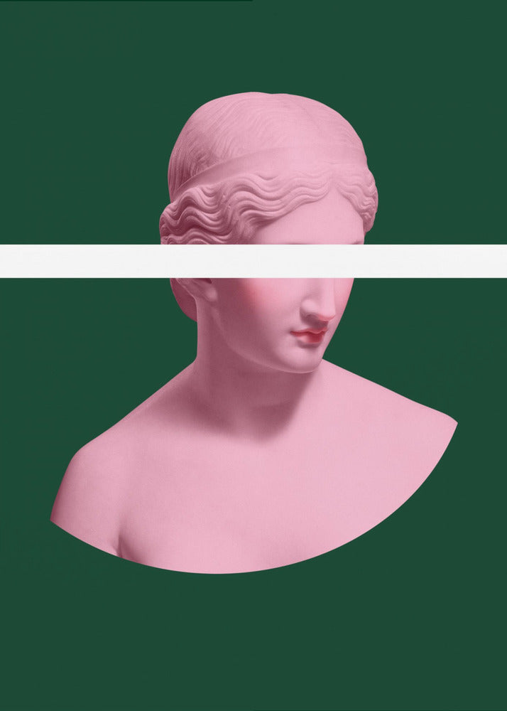 Rosa und grüne Artemis | Poster