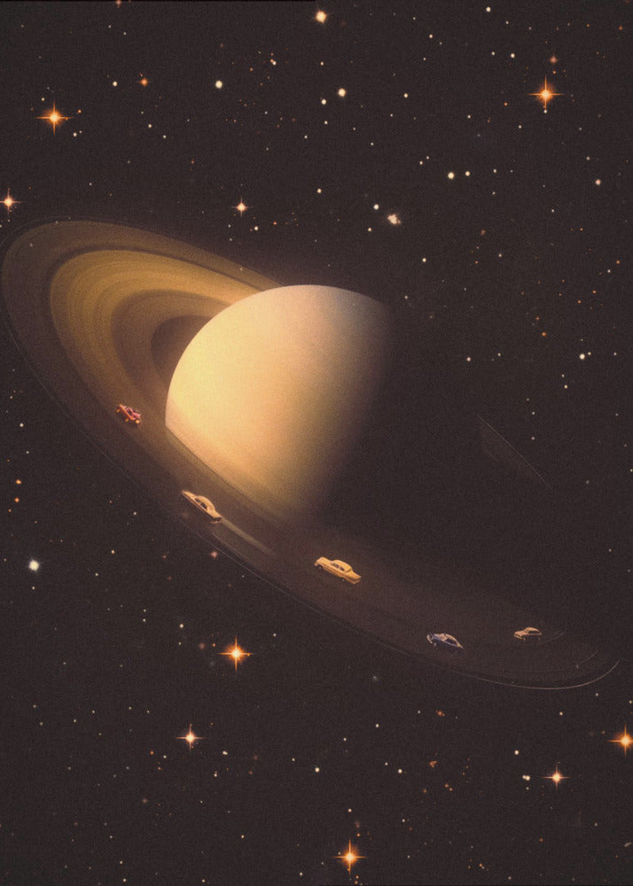 Saturn Riders I | Leinwand