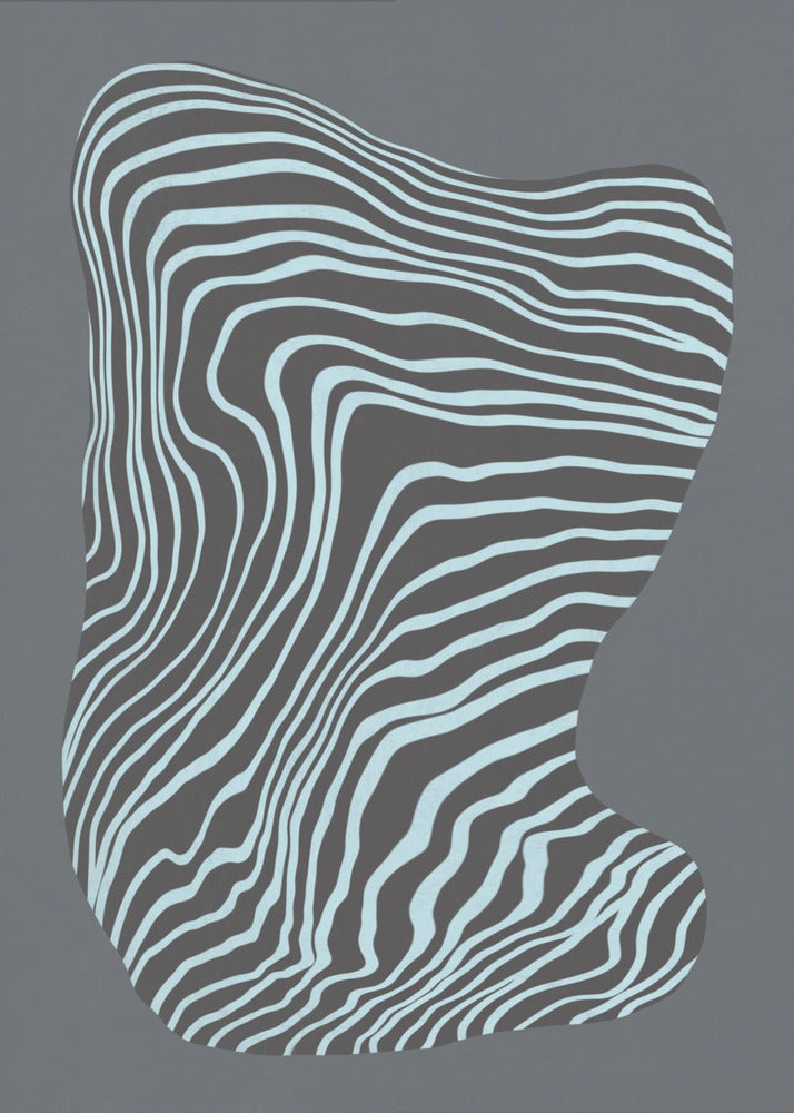 Strichzeichnungen in Space-Grau | Poster