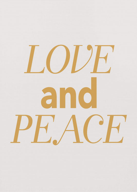 Love and Peace | Poster