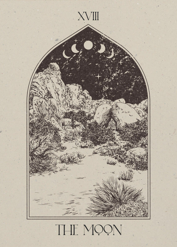 Der Mond | Leinwand