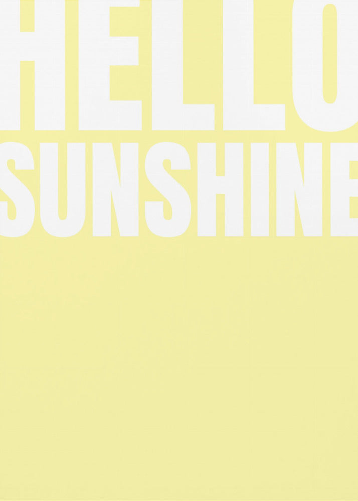 Helles Willkommen | Leinwand