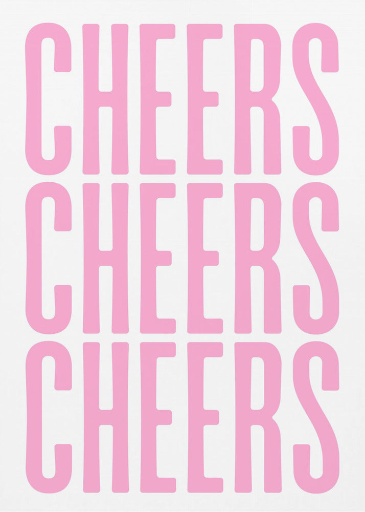 Dreifaches Cheers-Display | Leinwand